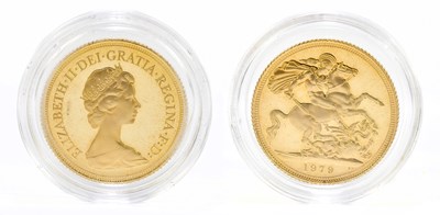 Lot 1405 - An Elizabeth II full sovereign, 1979,...