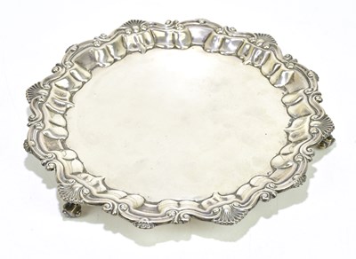 Lot 1079 - BARKER BROS; a Edward VII hallmarked silver...