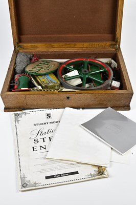 Lot 4446 - STUART MODELS; an unassembled steam engine, in...