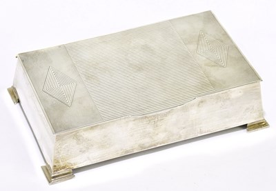 Lot 1155 - W. GARNER LTD; a George VI hallmarked silver...