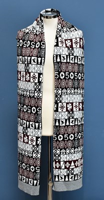 Lot 736 - CHANEL; an unused 100% cashmere snowflake...