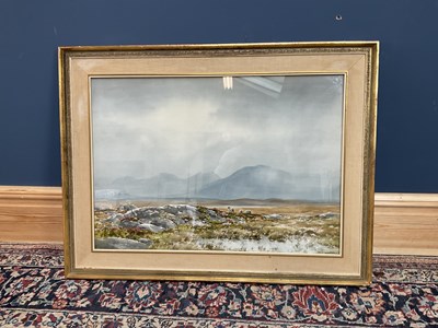 Lot 1531 - FRANK EGGINTON; watercolour, 'Twelve Pins,...