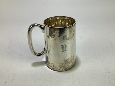 Lot 1264A - AITKIN BROS; a George V hallmarked silver...