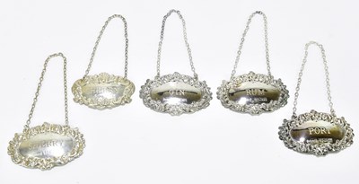 Lot 1377 - DAVID HOLLANDER & SONS; four Elizabeth II...