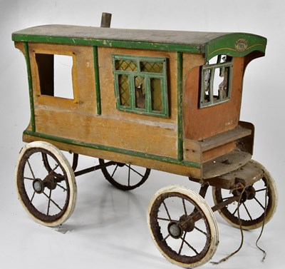 Lot 1101 - SWALLOW TOYS, LONDON; a vintage painted wooden...
