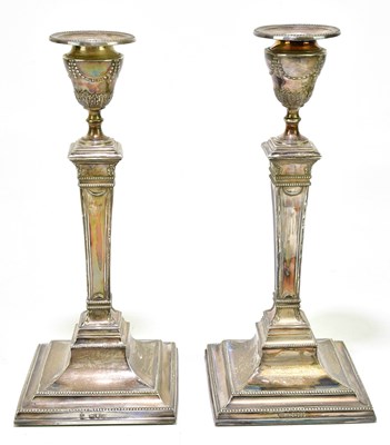 Lot 1102 - GOLDSMITHS & SILVERSMITHS; a pair of late...