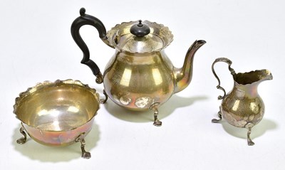 Lot 1048 - STOKES & IRELAND; a late Victorian hallmarked...