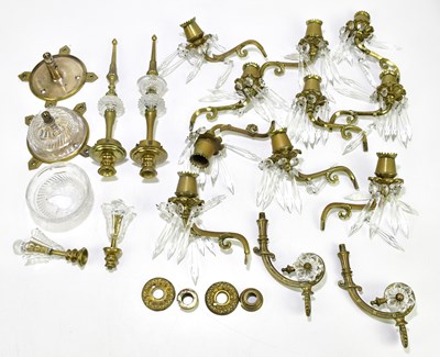 Lot 1206 - F & C COSLER; two 19th century light fittings...