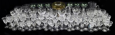Lot 1793 - A quantity of mixed glass to include sherry...