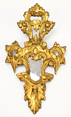 Lot 1470 - A late 19th/early 20th century gilt wood...