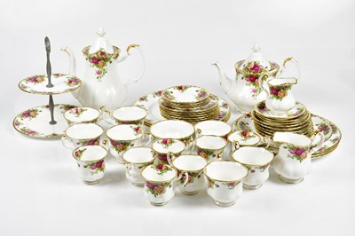 Lot 1464 - ROYAL ALBERT; an 'Old Country Roses' pattern...