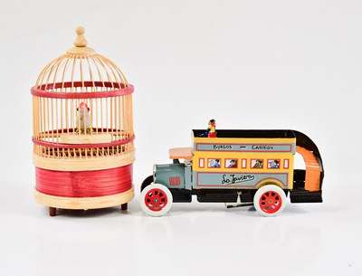 Lot 1114 - Two modern mechanical toys to include a French...