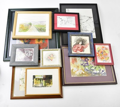Lot 6336 - AMY BURGESS; a collection of twelve pictures...