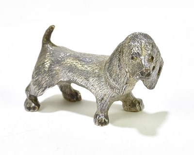 Lot 1280 - An Elizabeth II hallmarked silver model of a...