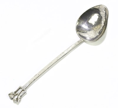 Lot 1208 - A.E. JONES; an Arts and Crafts hallmarked...