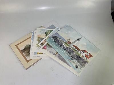Lot 1601 - D.C. OWEN; a collection of watercolours, of...