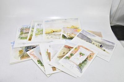 Lot 1604 - D.C. OWEN; a collection of watercolours, of...