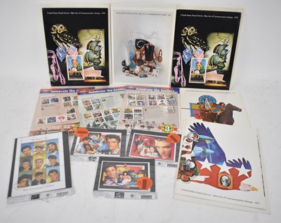 Lot 492 - A group of USA sets plus Elvis Presley...