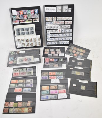 Lot 484 - A quantity of German stamps in sets and part...