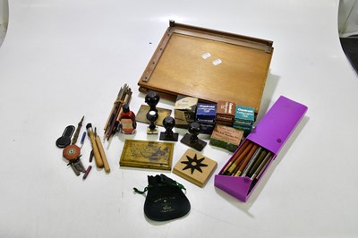 Lot 2040 - A collection of various calligraphy pens,...