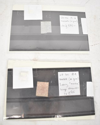Lot 498 - A GB SG141-142.