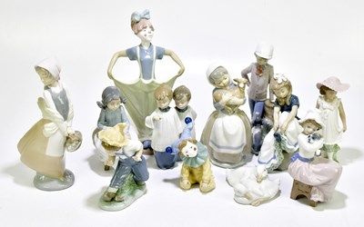 Lot 1749 - NAO; a collection of eleven figures to include...