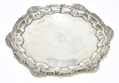 Lot 1081 - HARRISON, FISHER & CO; a George V hallmarked...