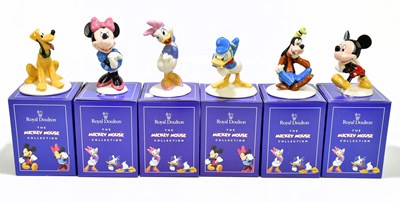 Lot 1745 - ROYAL DOULTON; six boxed figures from the...