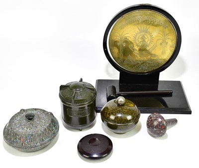 Lot 2089 - THE SALVATION ARMY; a WWII Trench Art brass...