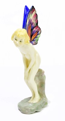 Lot 1741 - LESLIE HARRADINE FOR ROYAL DOULTON; a rare...