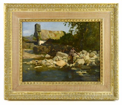 Lot 363 - H.C.D CHORLTON (EXH 1887-1926); oil on canvas,...