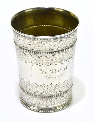Lot 1211 - THOMAS BRADBURY & SONS; a Victorian hallmarked...