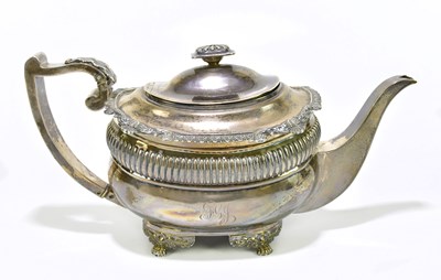 Lot 1047 - SAMUEL HENNELL; a George III hallmarked silver...