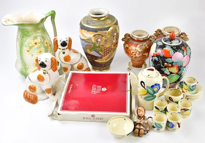 Lot 1679 - A mixed lot of assorted ceramics to including...