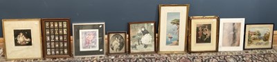 Lot 1558 - Seven 19th century and later prints to include...