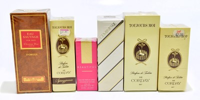 Lot 606 - TOUJOURS MOI DE CORDAY; three unopened boxes...