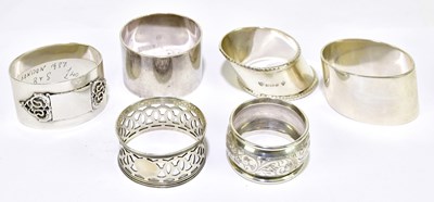Lot 1120 - REID & SONS; a George VI hallmarked silver...