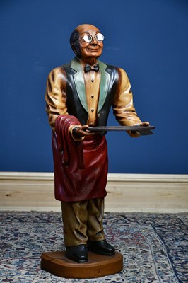 Lot 1069 - ERIC; a contemporary fibreglass dumb waiter,...