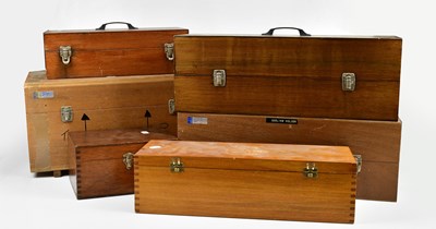 Lot 1087 - Six empty boxes originally containing...