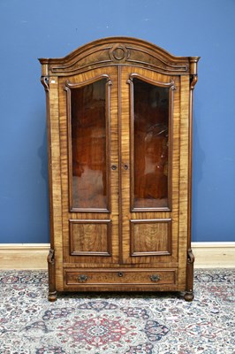 Lot 2337 - A late 19th century French mahogany bookcase...