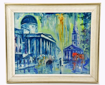 Lot 173 - JAMES LAWRENCE ISHERWOOD (1917-1989); oil on...