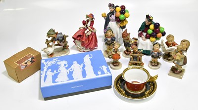 Lot 1428 - ROYAL DOULTON; three figures, comprising...