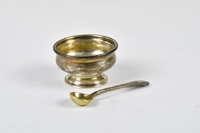 Lot 2561 - TIFFANY & CO; a sterling silver open salt and...