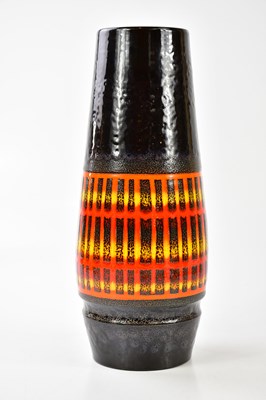 Lot 1553 - POOLE POTTERY; a large ceramic vase with...