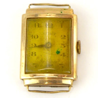 Lot 1171 - ROTARY; a gentlemen's vintage 9ct gold watch...