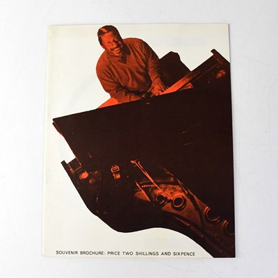 Lot 159 - JAZZ; an Errol Garner programme bearing...