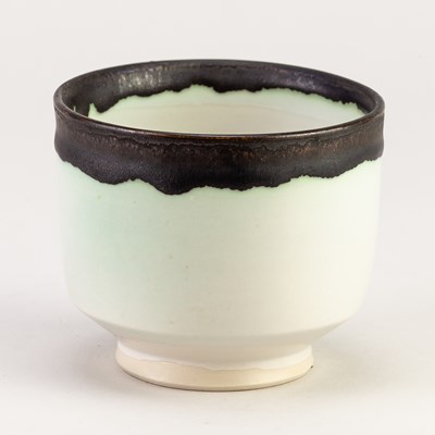 Lot 21 - EMMANUEL COOPER (1938-2012); a small porcelain...