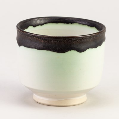 Lot 21 - EMMANUEL COOPER (1938-2012); a small porcelain...
