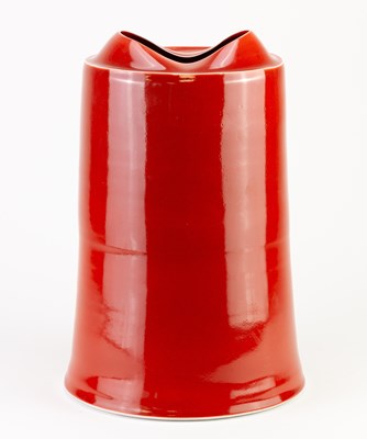 Lot 37 - TANYA GOMEZ (born 1974); 'Vermilion Vessel', a...