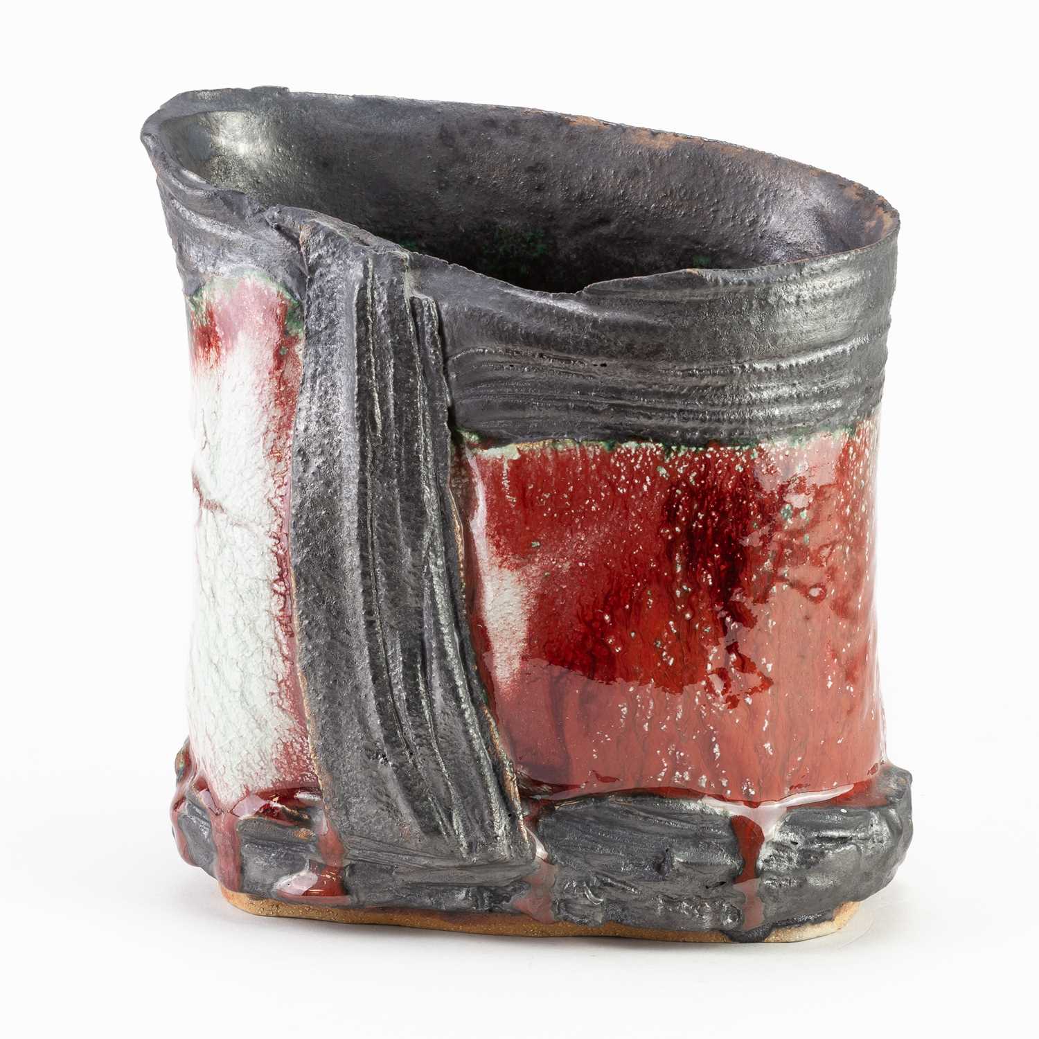 Lot 24 - EDDIE CURTIS (born 1953); ‘Wrap Vessel’, from...